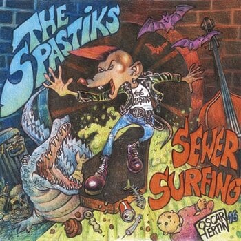 Disco de vinil The Spastiks - Sewer Surfing (Limited Edition) (LP) - 1