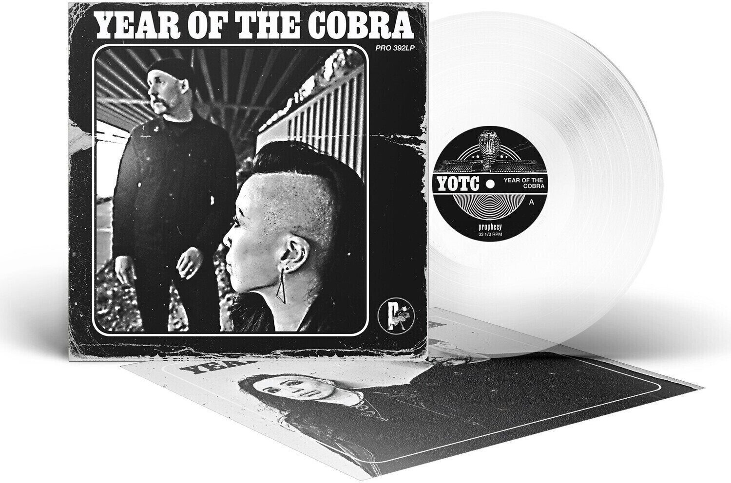 LP Year Of The Cobra - Year Of The Cobra (Crystal Clear Coloured) (LP)