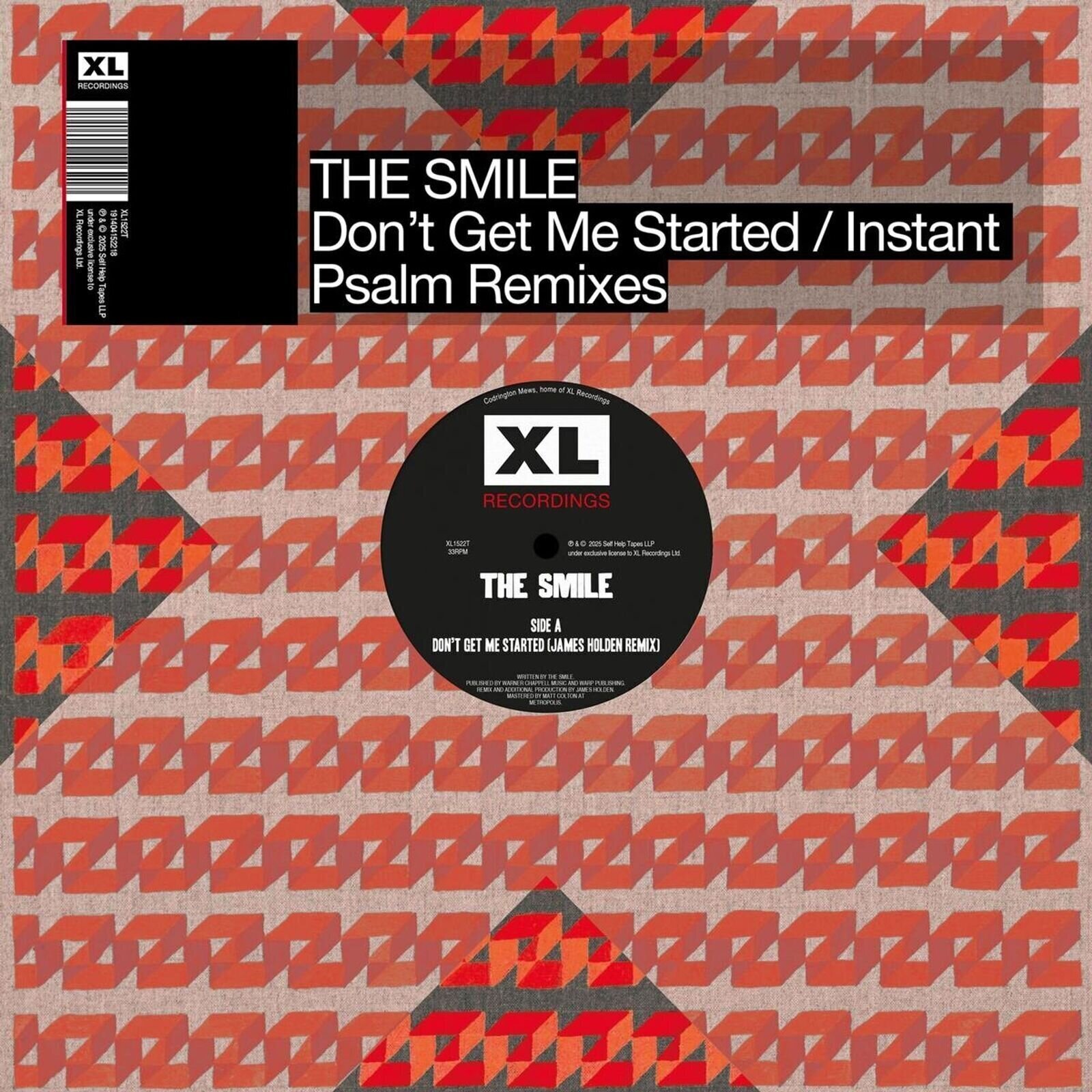 LP ploča The Smile - Don't Get Me Started / Instant Psalm Remixes (Limited Edition) (LP)