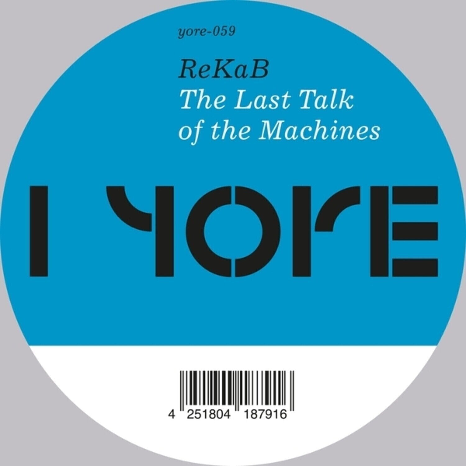 Δίσκος LP ReKaB - The Last Talk Of The Machines (LP)