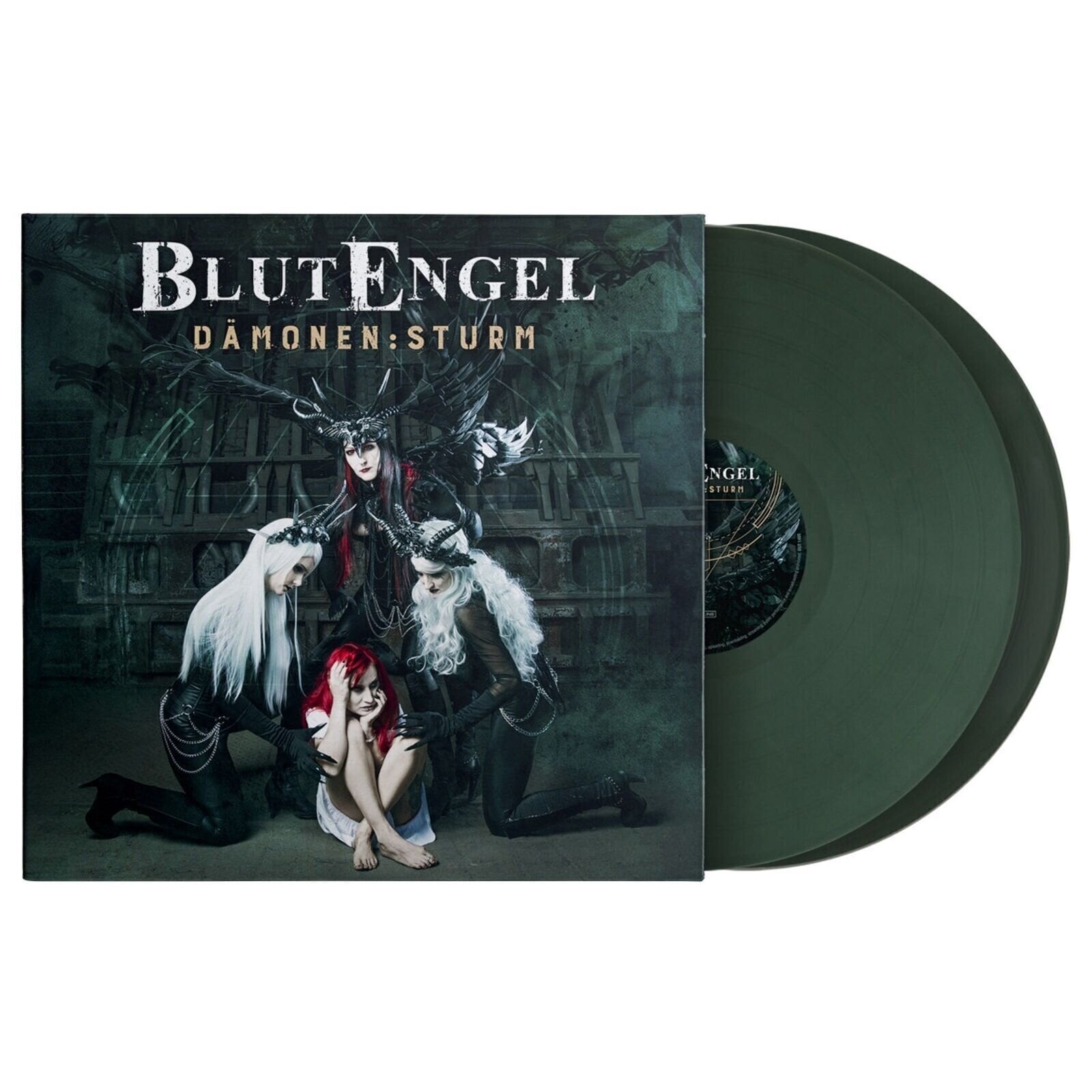 LP ploča Blutengel - Dämonen:Sturm (Limited Edition) (Dark Green Coloured) (2 LP)