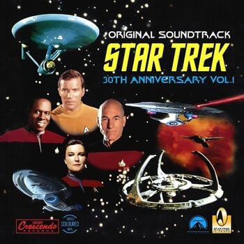 Disco in vinile Various Artists - Star Trek (Limited Edition) (Red/Black Splatter Coloured) (LP) - 1