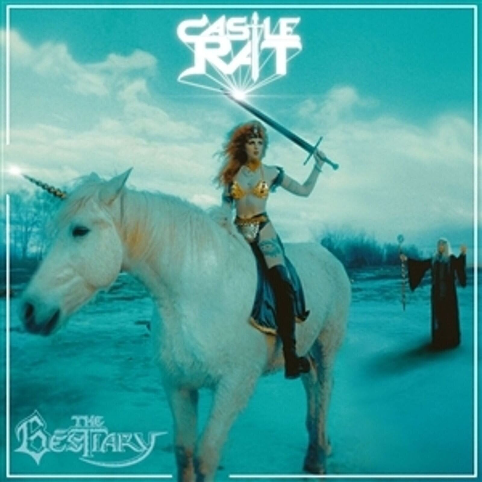 Disque vinyle Castle Rat - The Bestiary (Limited Edition) (Red/Black/White Merge Phoenix II Coloured) (LP)