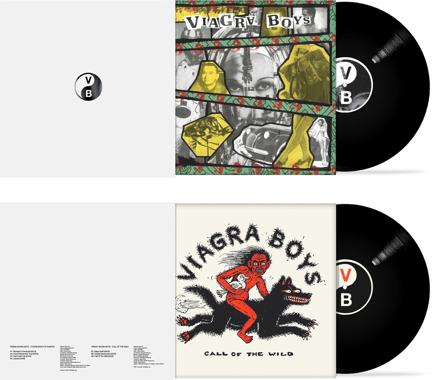 LP plošča Viagra Boys - Consistency Of Energy / Call Of The Wild (LP)