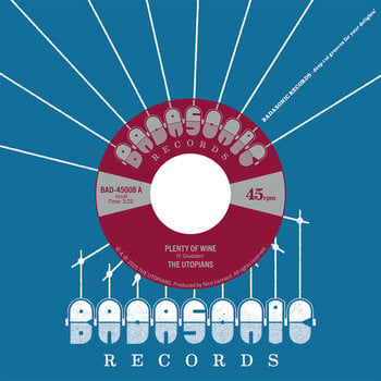 Płyta winylowa The Utopians - Plenty Of Wine / Time Doesn't Wait (LP) - 1