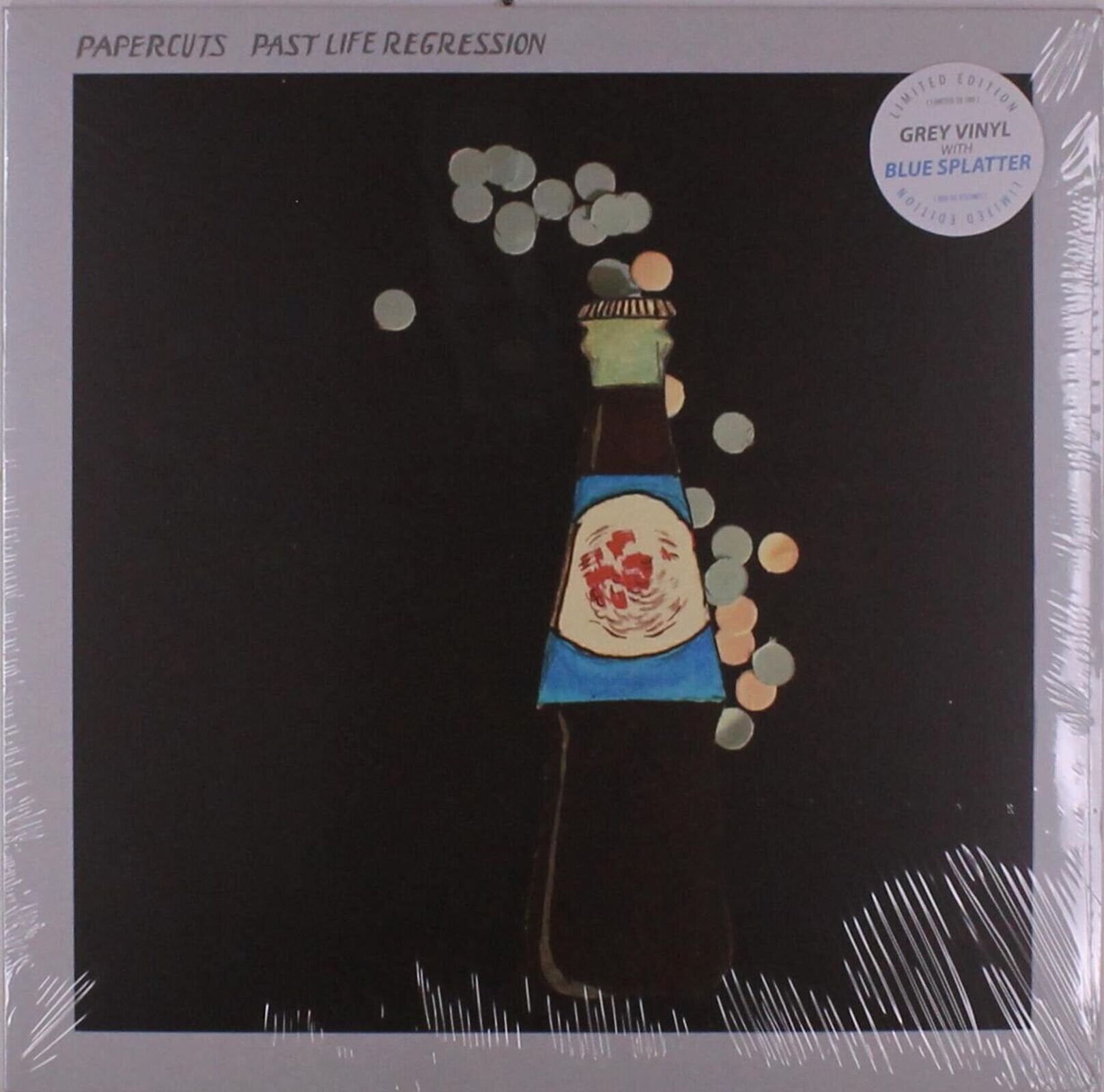 Płyta winylowa Papercuts - Past Life Regression (Limited Edition) (Grey with Blue Splatter Coloured) (LP)