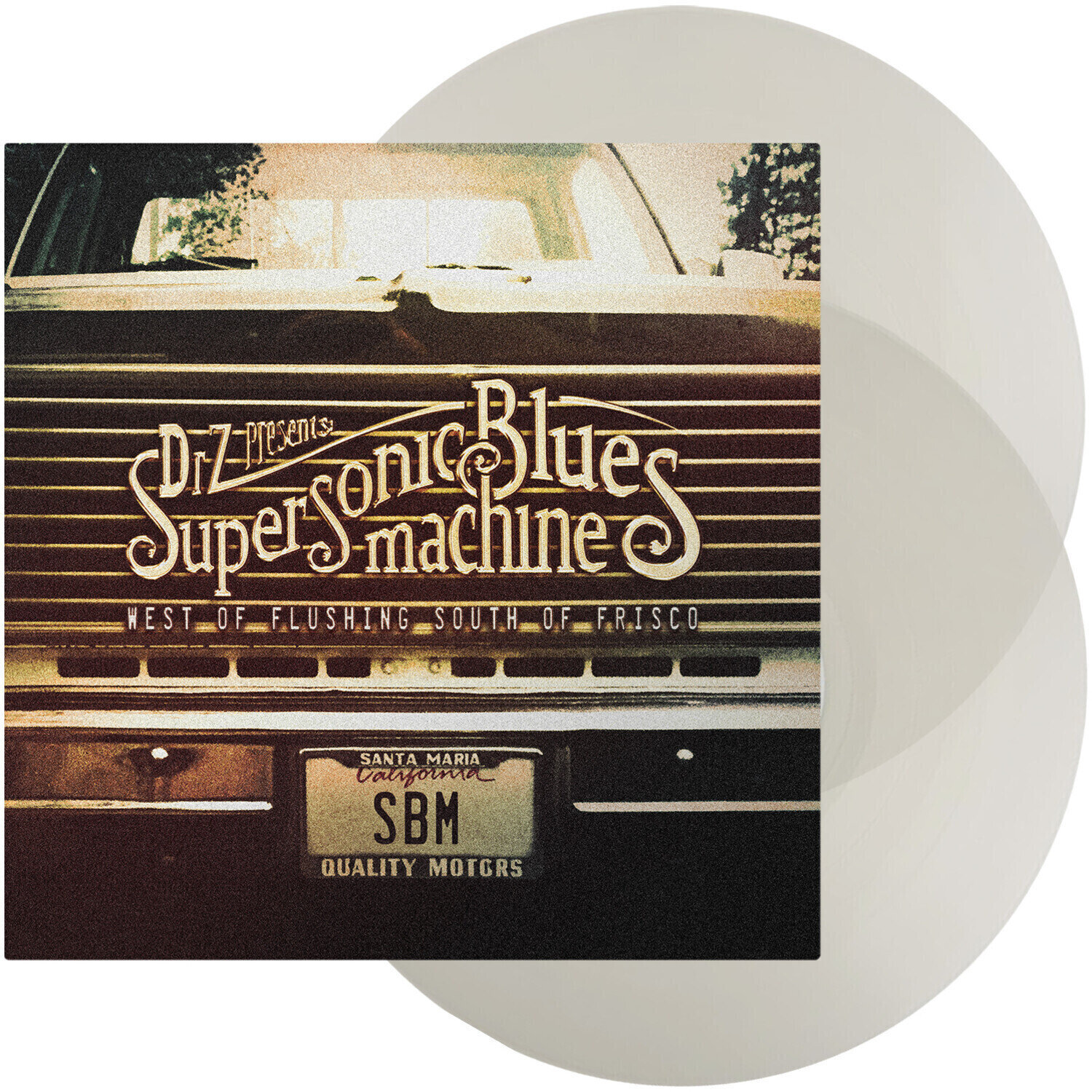 LP ploča Supersonic Blues Machine - West Of Flushing South Of Frisco (Reissue) (Natural Transparent Coloured) (2 LP)
