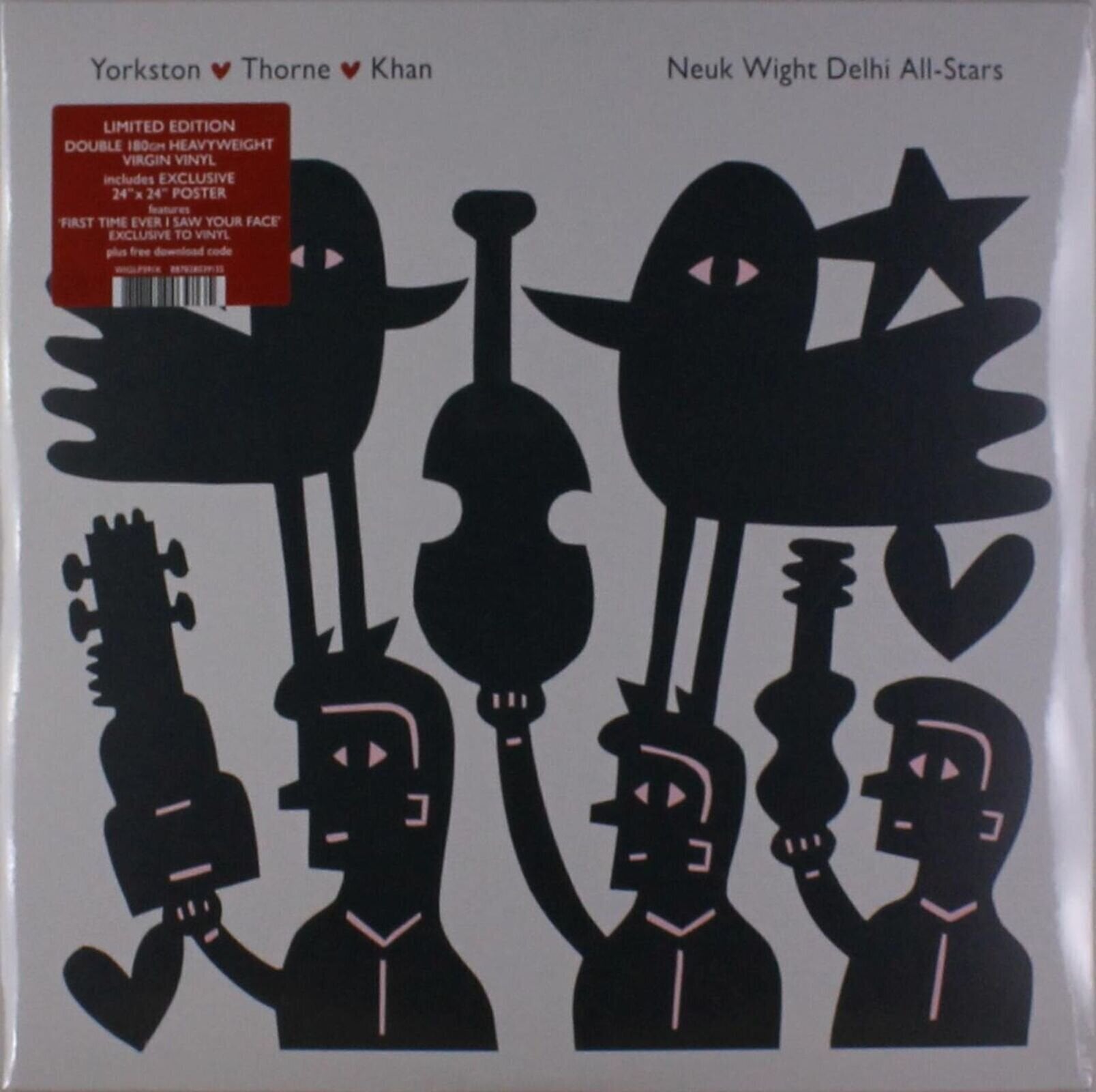 Schallplatte Yorkston / Thorne / Khan - Neuk Wight Delhi All-Stars (2 LP)