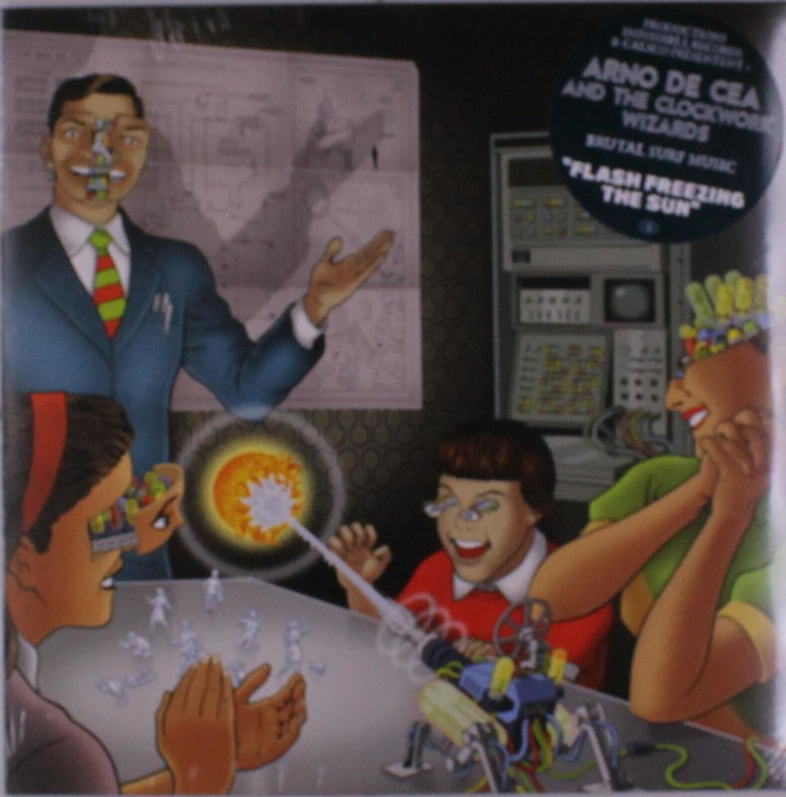 Disco de vinil Arno De Cea & The Clockwork Wizards - Flash Freezing The Sun (LP)