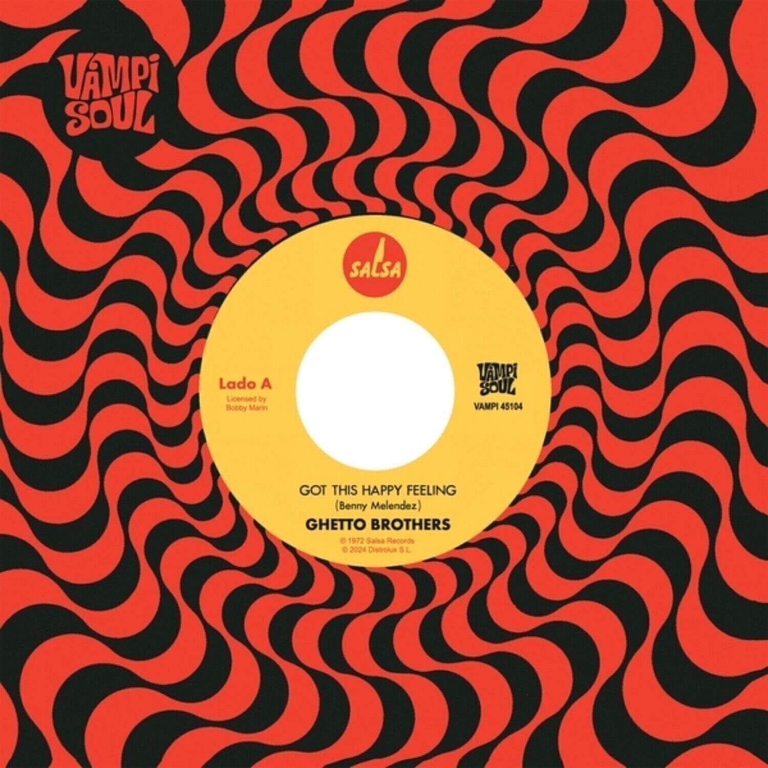 Vinylskiva The Ghetto Brothers - Got This Happy Feeling / Girl From The Mountain (Reissue) (7")