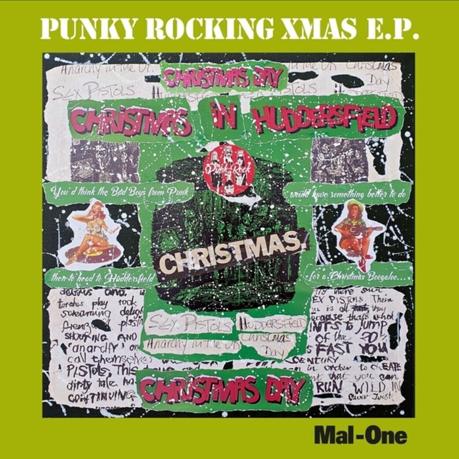 Δίσκος LP Mal-One - Punky Rocking Xmas E.P. (EP)