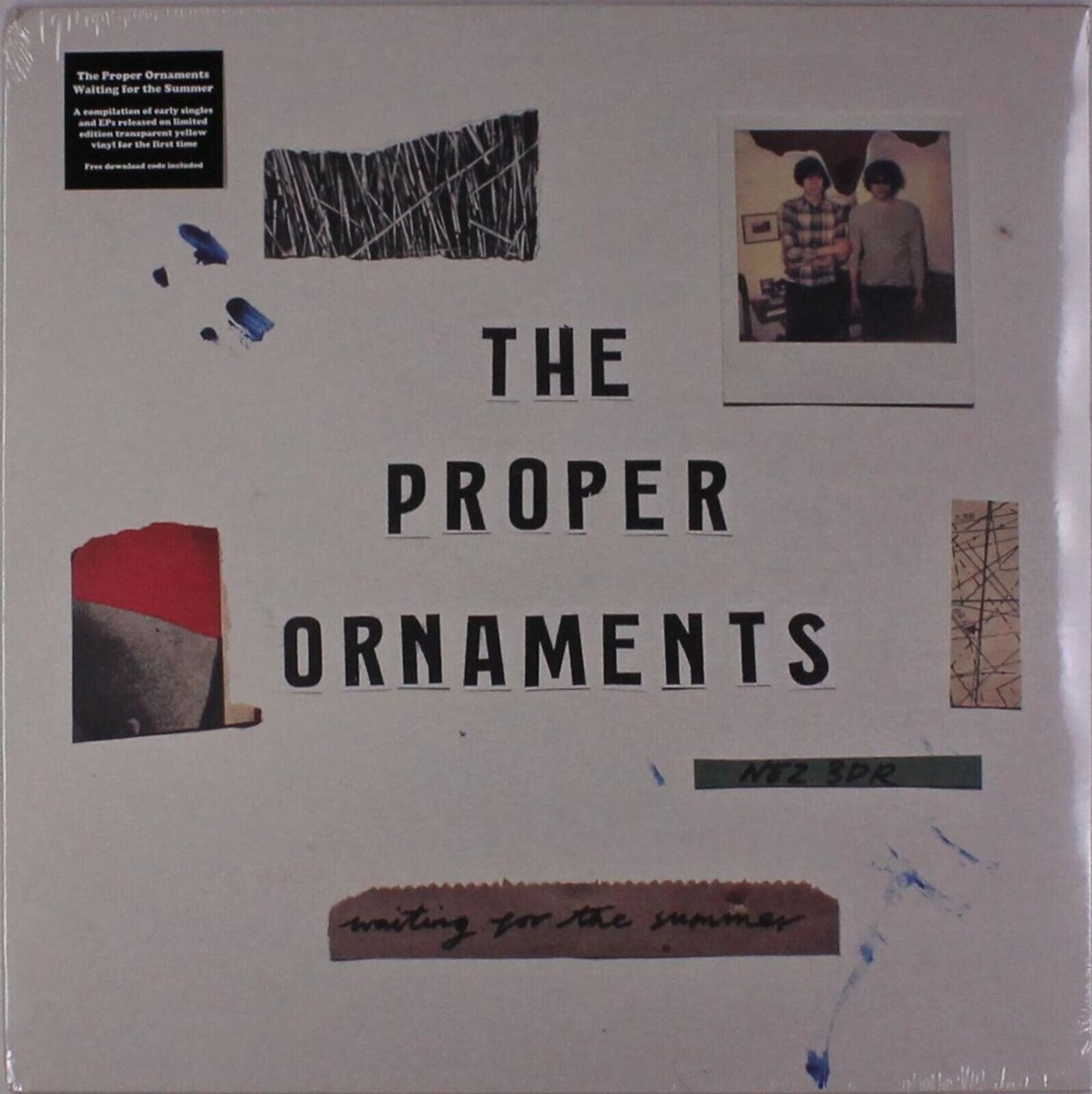 Vinyylilevy The Proper Ornaments - Waiting For The Summer (Limited Edition) (Yellow Transparent Coloured) (LP)