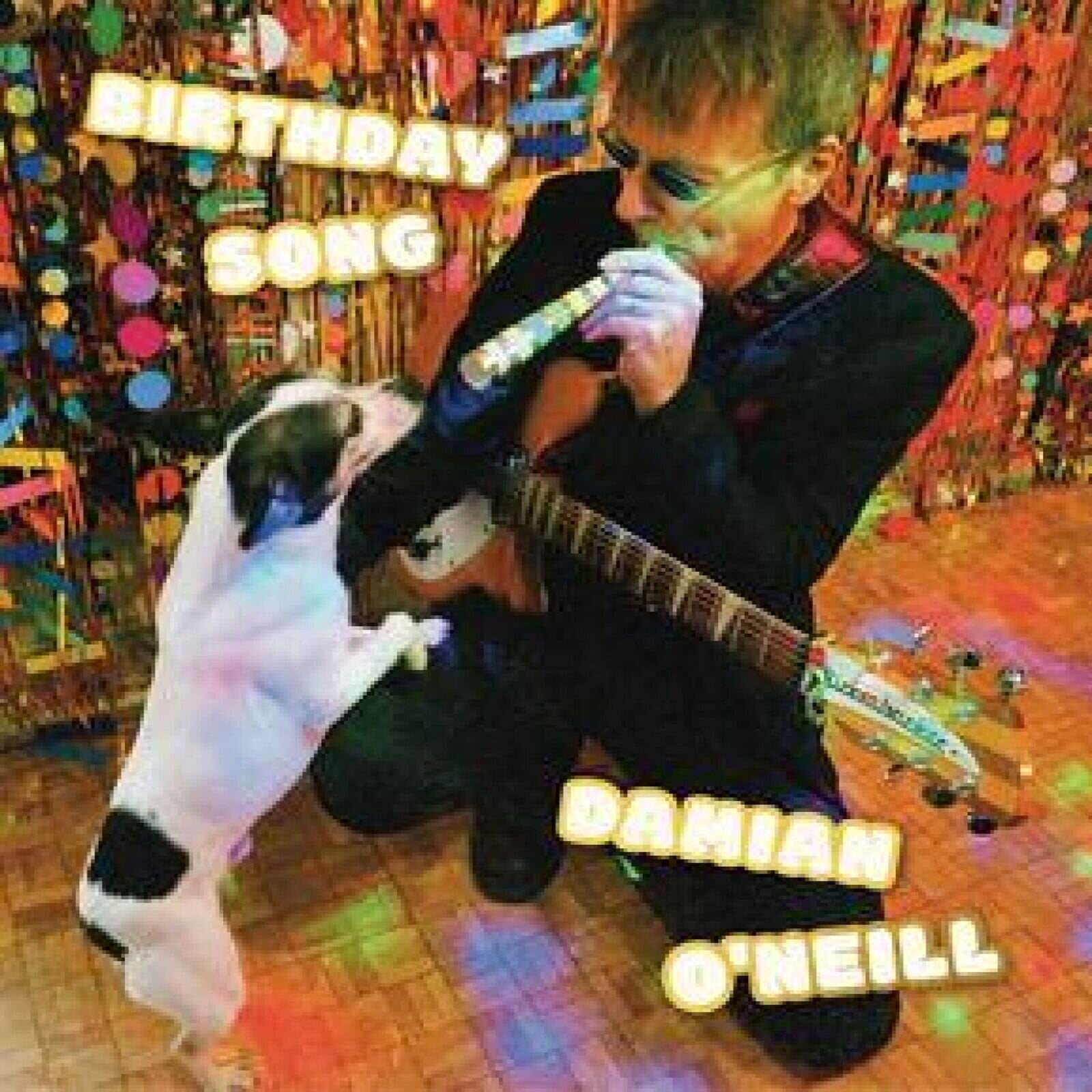 Vinylskiva Damian O'Neill - Birthday Song (Limited Indie Edition) (Gold Coloured) (7")