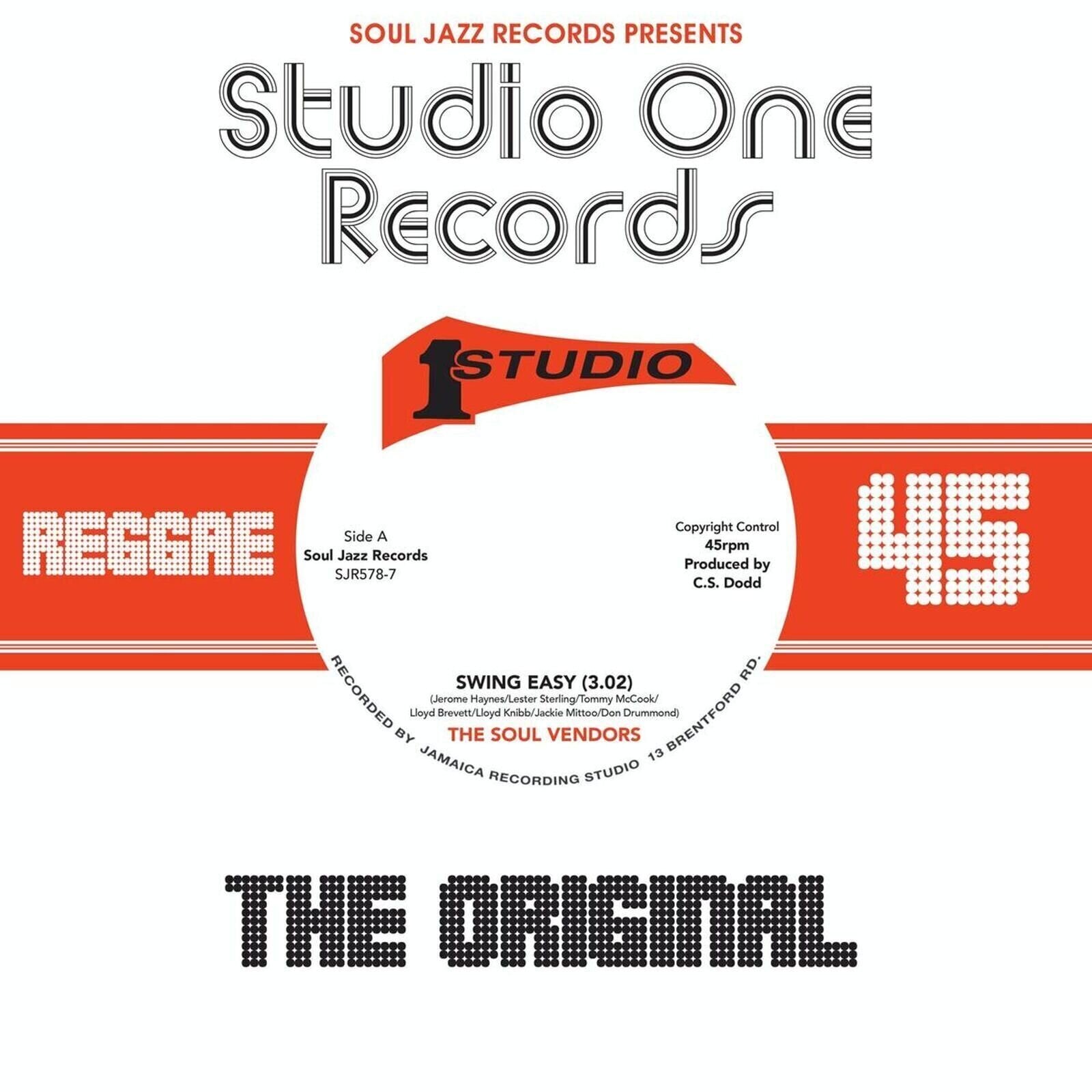 LP deska The Soul Vendors - Swing Easy / Ringo Rock (Reissue) (7")