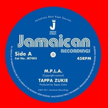 Vinyylilevy Tapper Zukie - M.P.L.A. (Reissue) (7") - 1