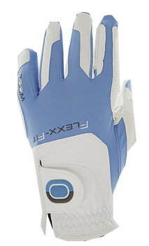 Handschuhe Zoom Gloves Weather Womens Golf Glove White/Light Blue LH - 1