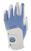Gloves Zoom Gloves Weather Womens Golf Glove White/Light Blue LH