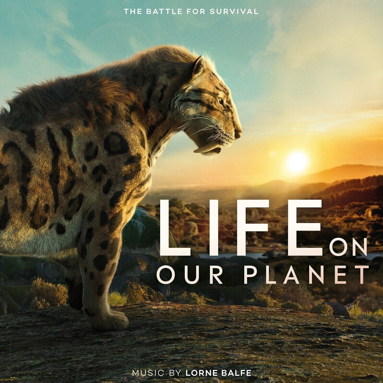 Vinylskiva Lorne Balfe - Life On Our Planet (Transparent Sea Blue Grams Coloured) (140 g) (LP)