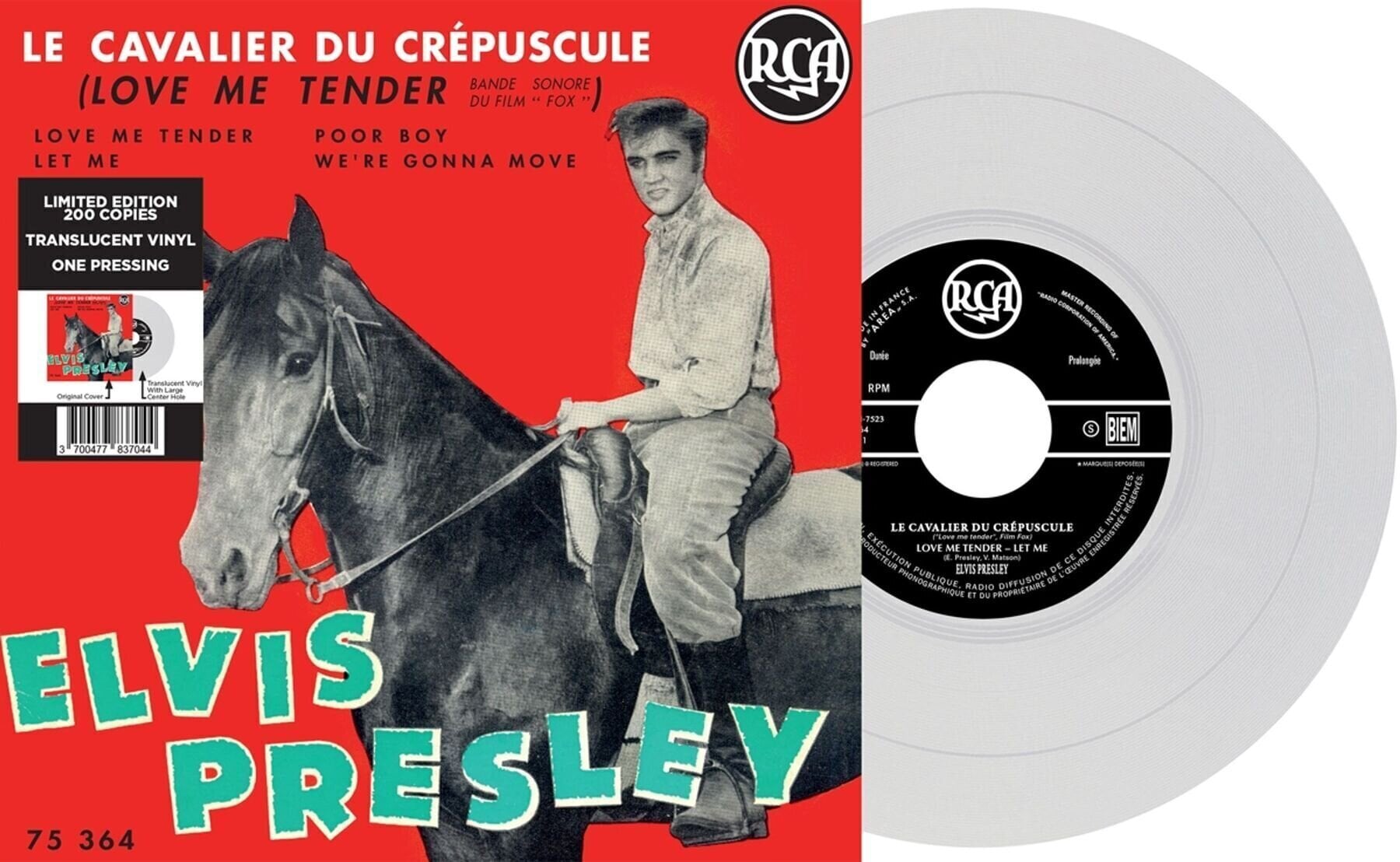 Schallplatte Elvis Presley - Le Cavalier Du Crépusculte (Limited Edition) (Coloured) (EP)