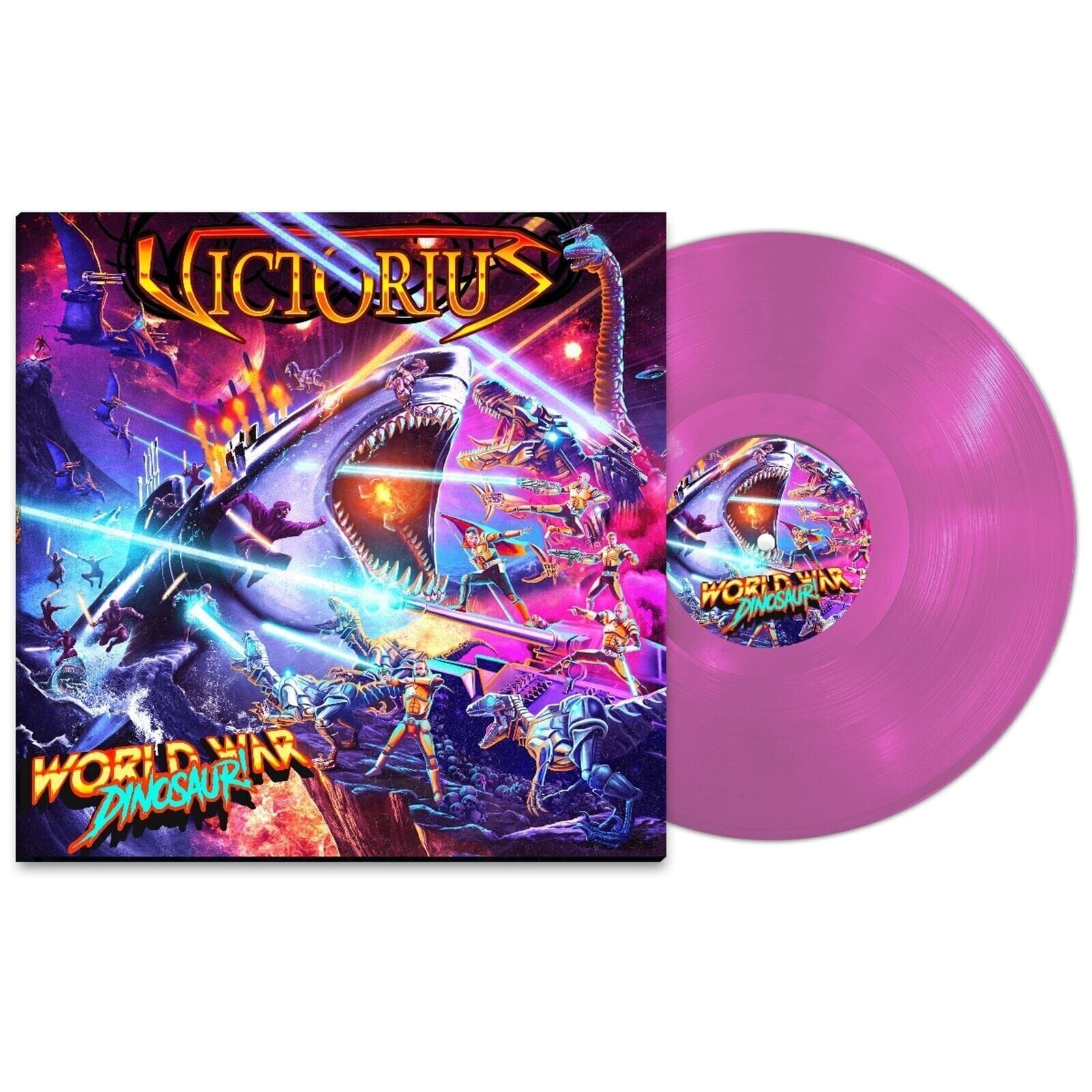 LP deska Victorius - World War Dinosaur! (Prehistoric Purple Coloured) (LP)