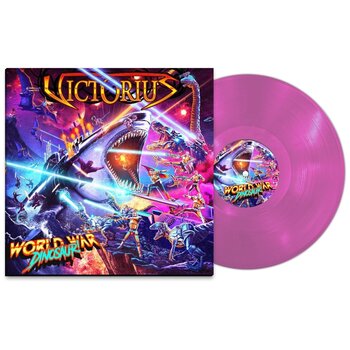 LP deska Victorius - World War Dinosaur! (Prehistoric Purple Coloured) (LP) - 1