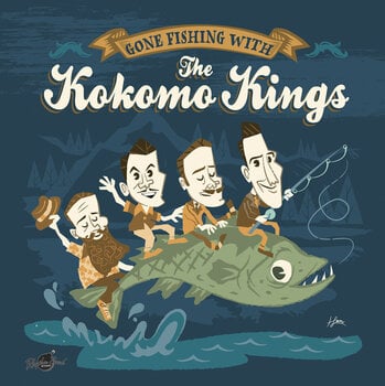 Vinyl Record The Kokomo Kings - Gone Fishing With The Kokomo Kings (Limited Edition) (10") - 1