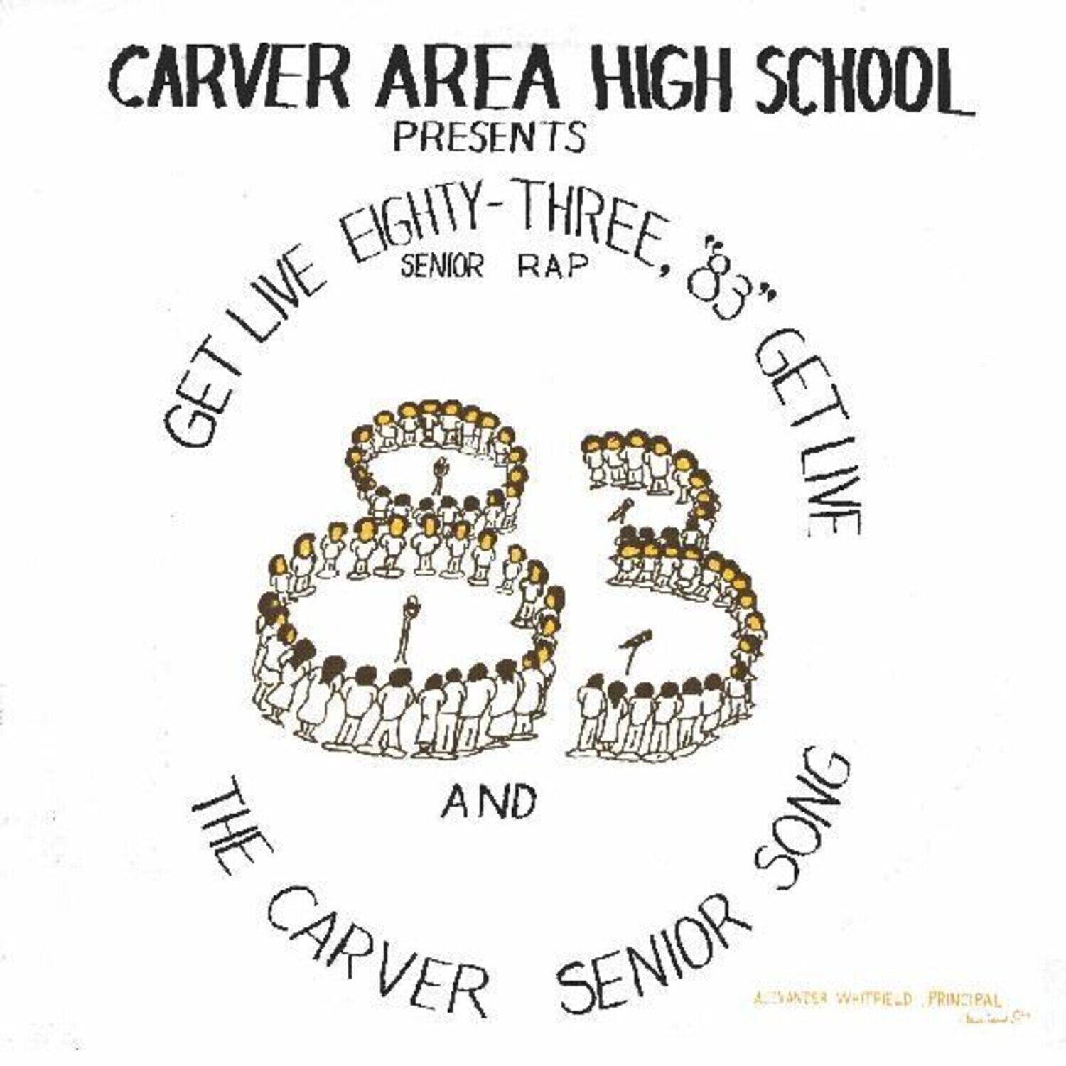 Δίσκος LP Carver High & The Carver Area High School Seniors - Get Live '83 (Reissue) (LP)