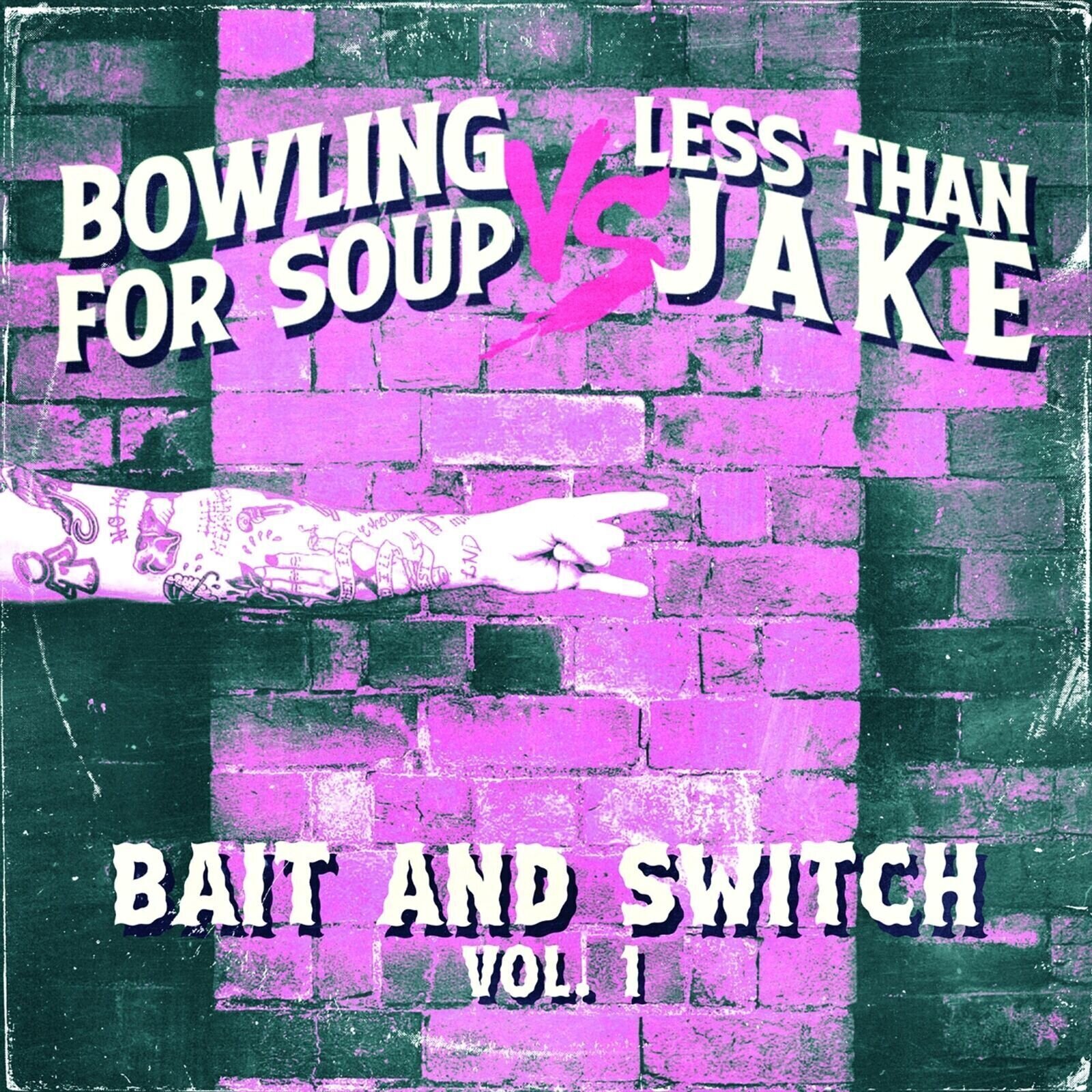 Schallplatte Bowling For Soup & Less Than Jake - Bait And Switch Vol. 1 (7")