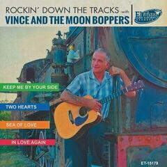 Disque vinyle Vince And The Moon Boppers - Rockin`Down The Tracks (7")