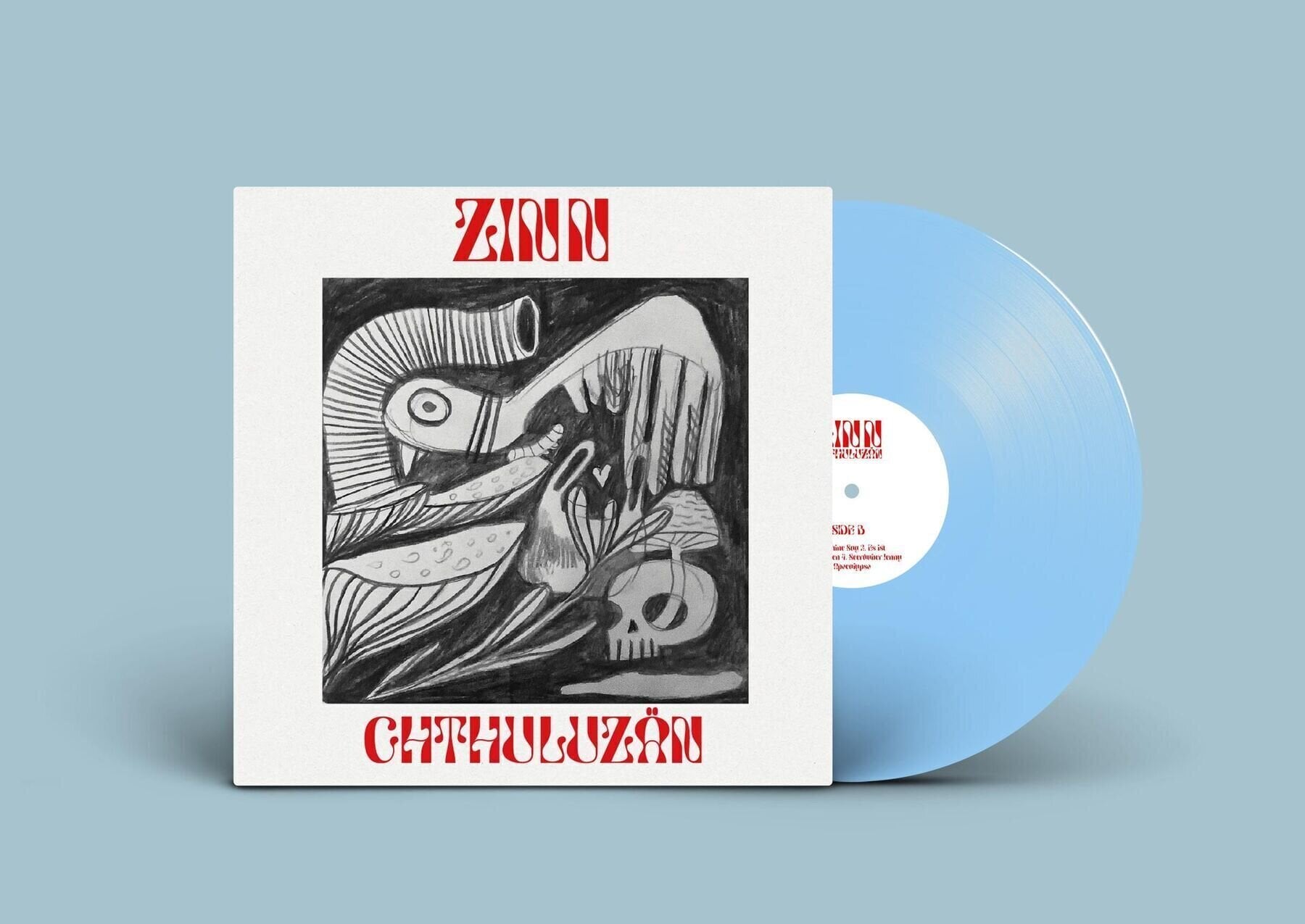 LP ploča Zinn - Chthuluzän (Limited Indie Exclusive Edition) (Translucent Blue Coloured) (LP)