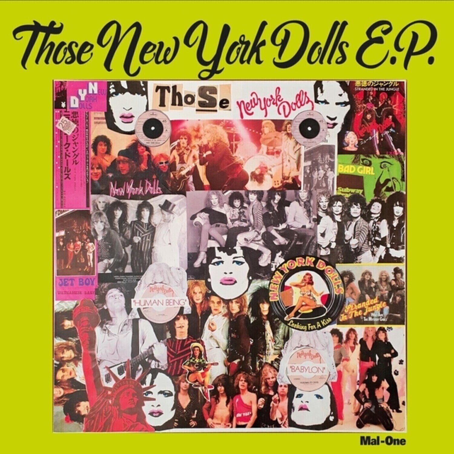 Vinyylilevy Mal-One - Those New York Dolls E.P. (LP)