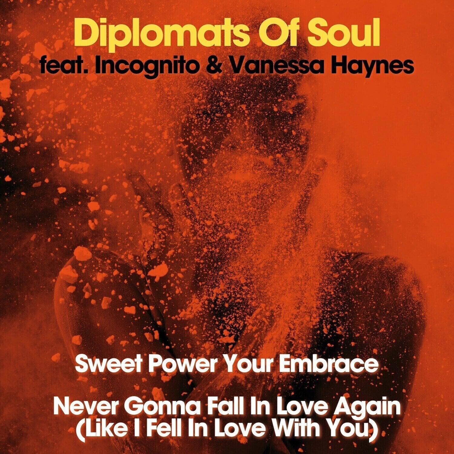 Schallplatte Diplomats Of Soul & Incognito & Vanessa Haynes - Sweet Power Your Embrace / Never Gonna Fall In Love Again (7")