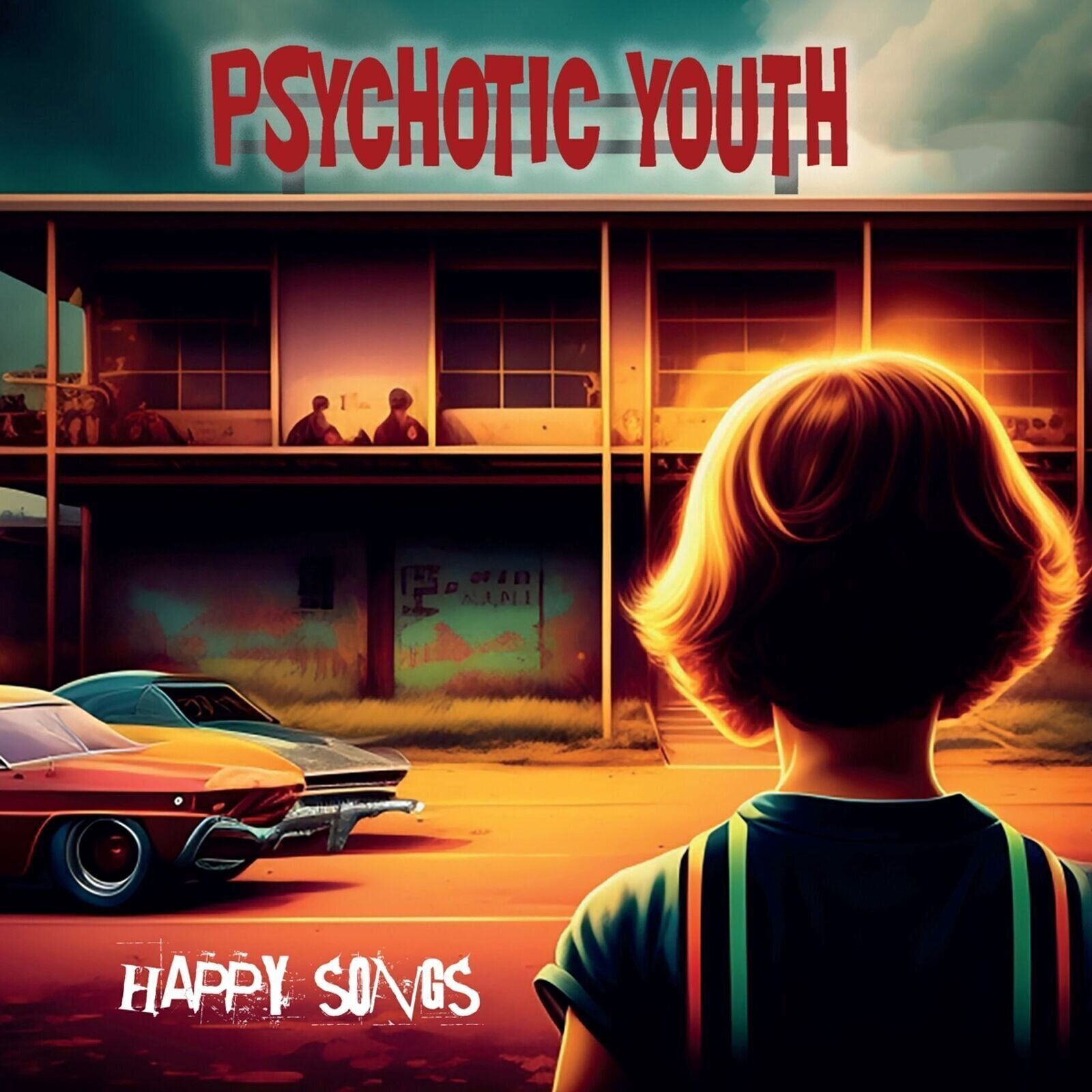LP deska Psychotic Youth - Happy Songs (Limited Edition) (Golden Coloured) (LP)