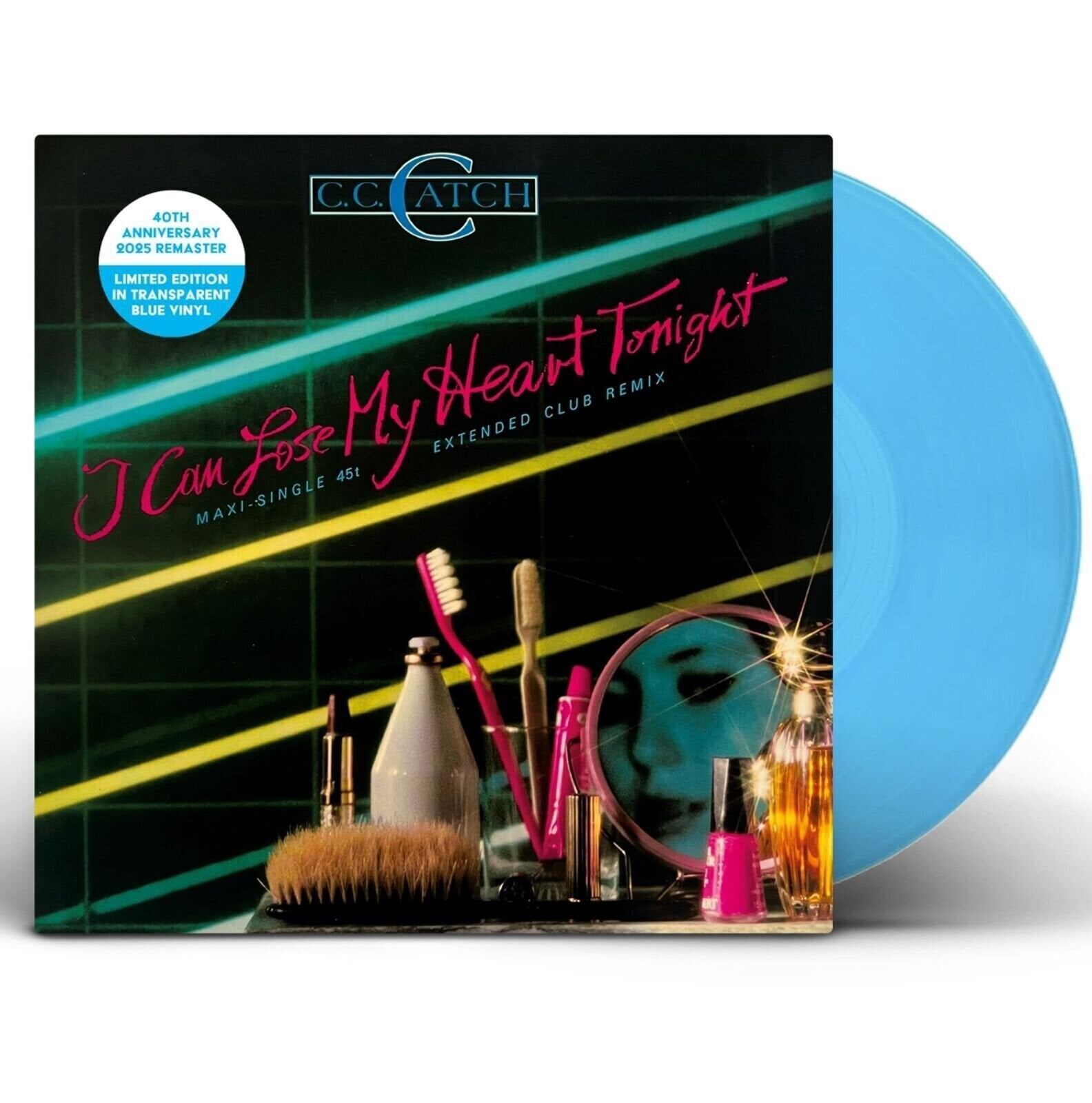Vinylskiva C.C. Catch - I Can Lose My Heart Tonight (Limited Edition) (Transparent Blue Coloured) (LP)