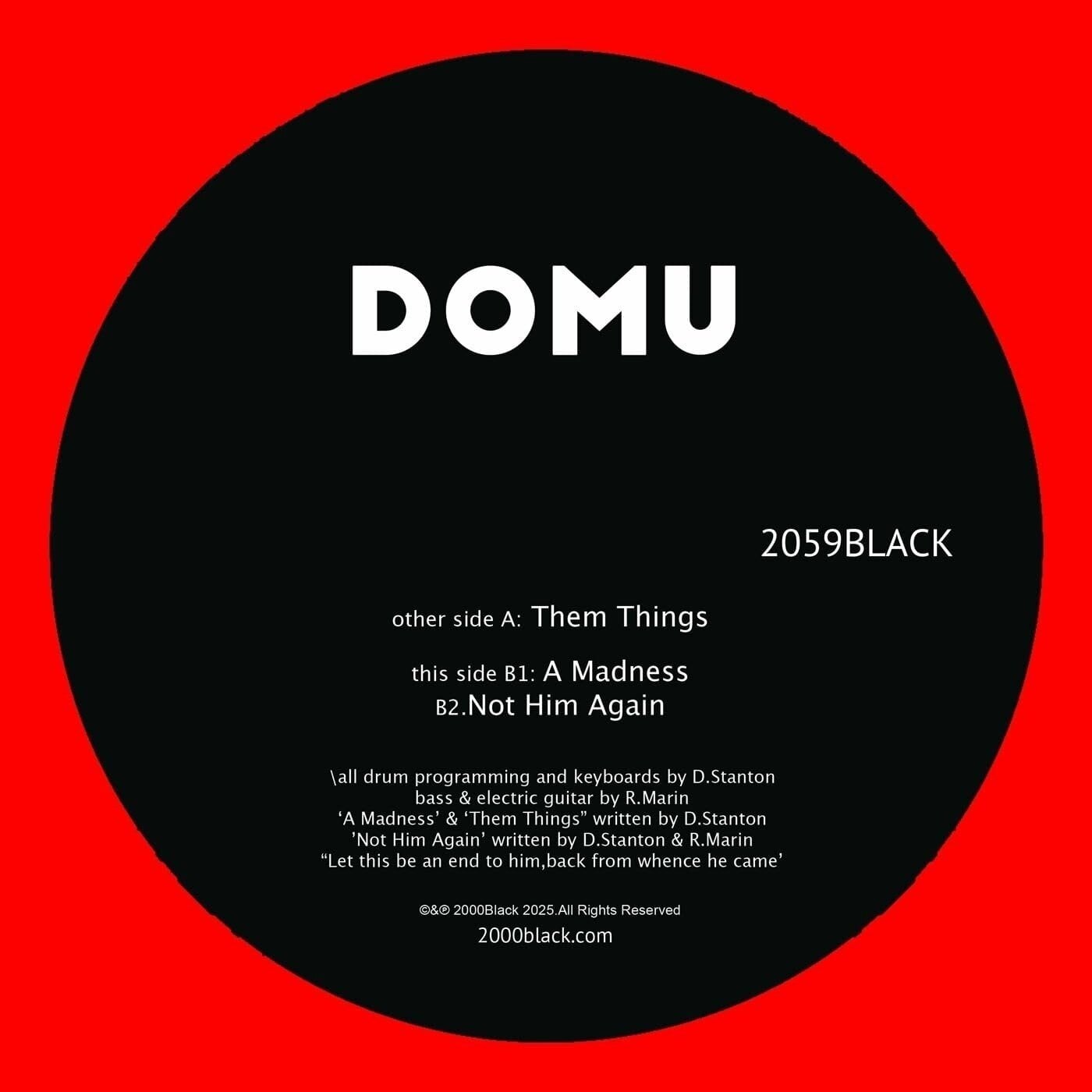 Disque vinyle Domu - Them Things (LP)