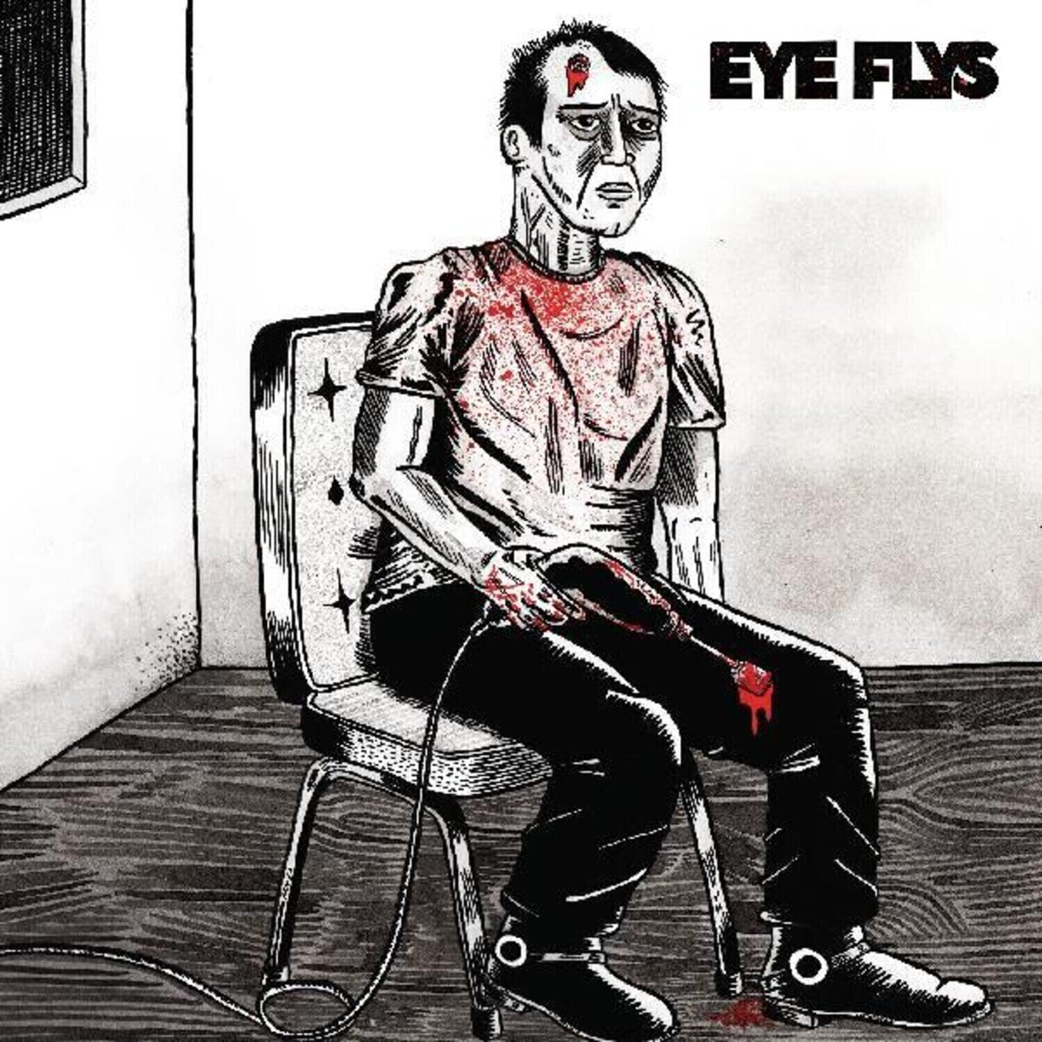 LP ploča Eye Flys - Eye Flys (Limited Edition) (Translucent Red Coloured) (LP)