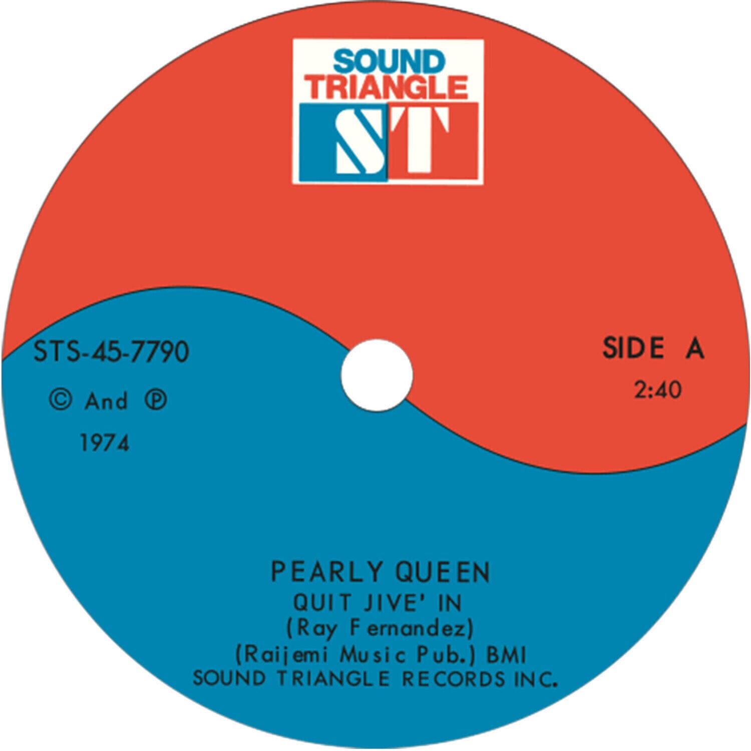 Disque vinyle Pearly Queen - Quit Jive' In / Jungle Walk (Reissue) (7")