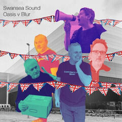 Vinyl Record Swansea Sound - Oasis v Blur (Limited Edition) (Purple Coloured) (7")