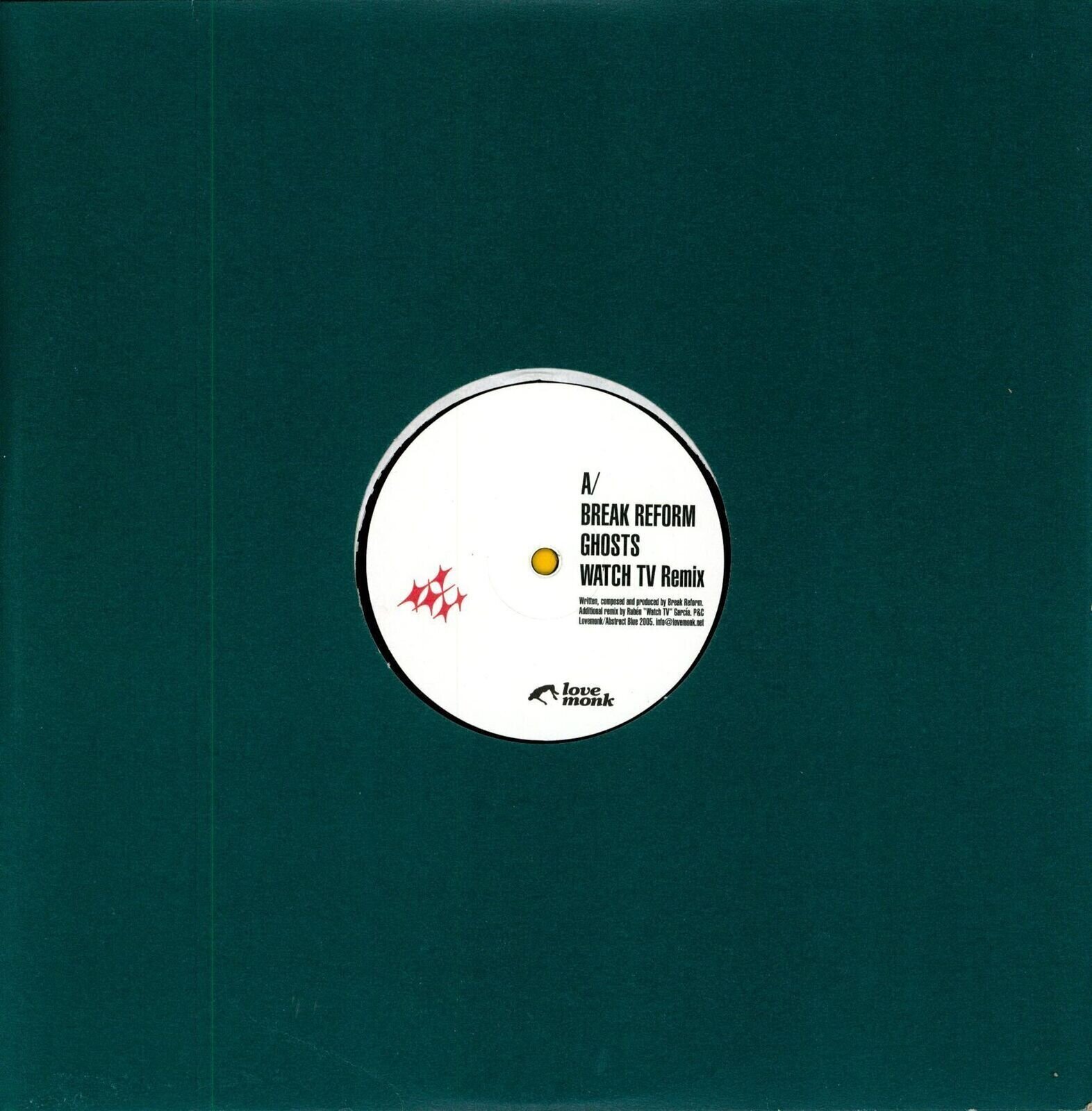Schallplatte Break Reform - Ghosts Remixed By Watch TV (LP)