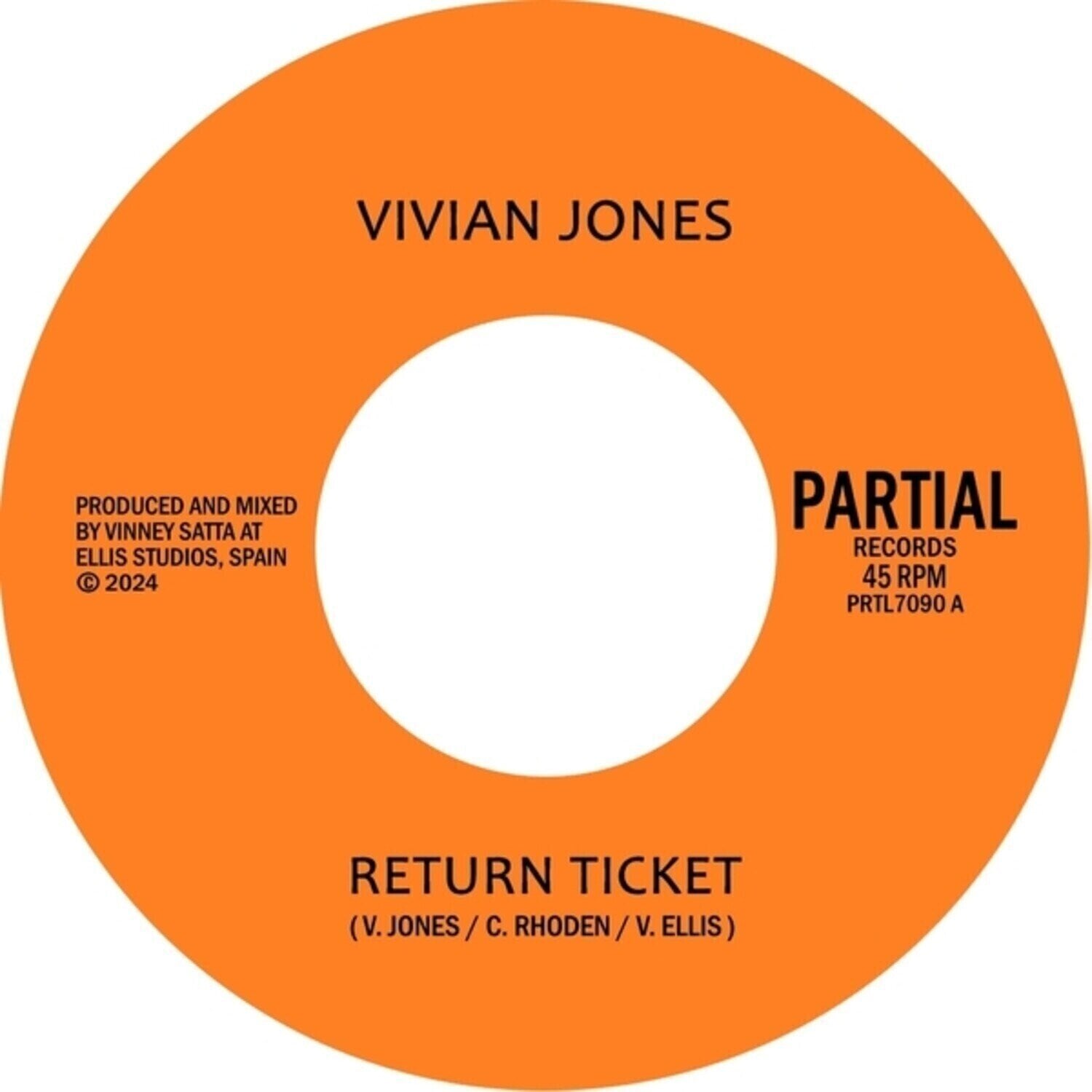 Δίσκος LP Vivian Jones - Return Ticket (LP)