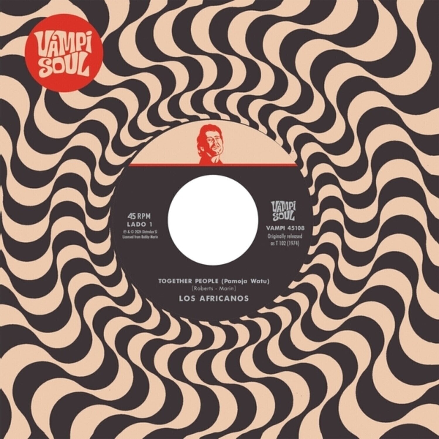 Schallplatte Los Africanos - Together People (Reissue) (7")