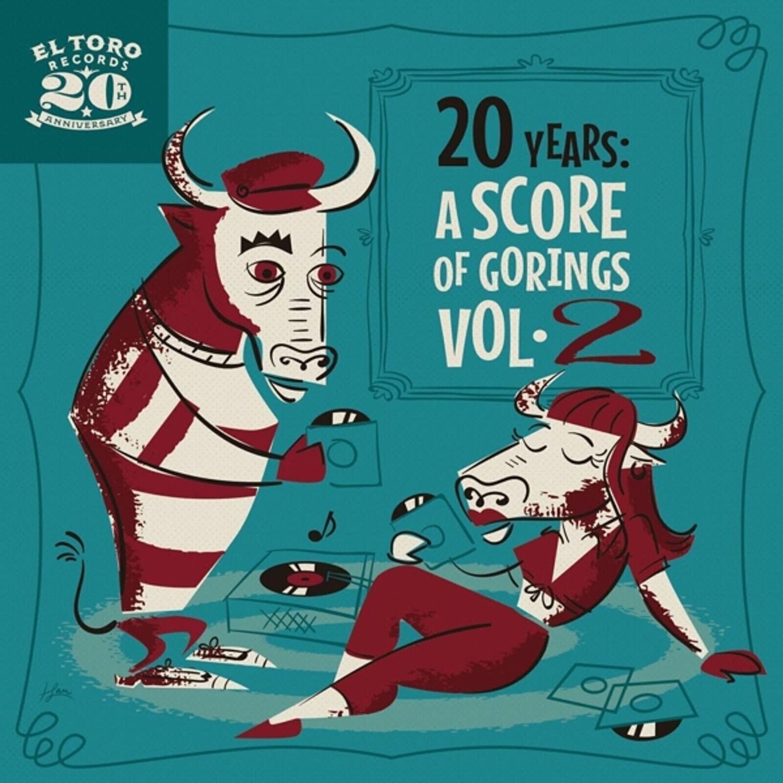 Disque vinyle Various Artists - 20 Years : A Score Of Gorings Vol. 2 (Limited Edition) (EP)