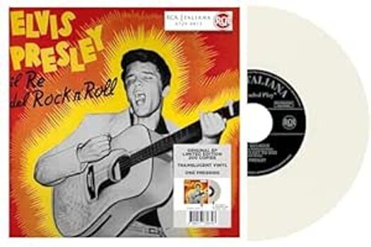 LP deska Elvis Presley - EP Étranger N°15 - Il Re Del Rock'n'Roll (Italie) (Limited Edition) (Coloured) (LP) - 1