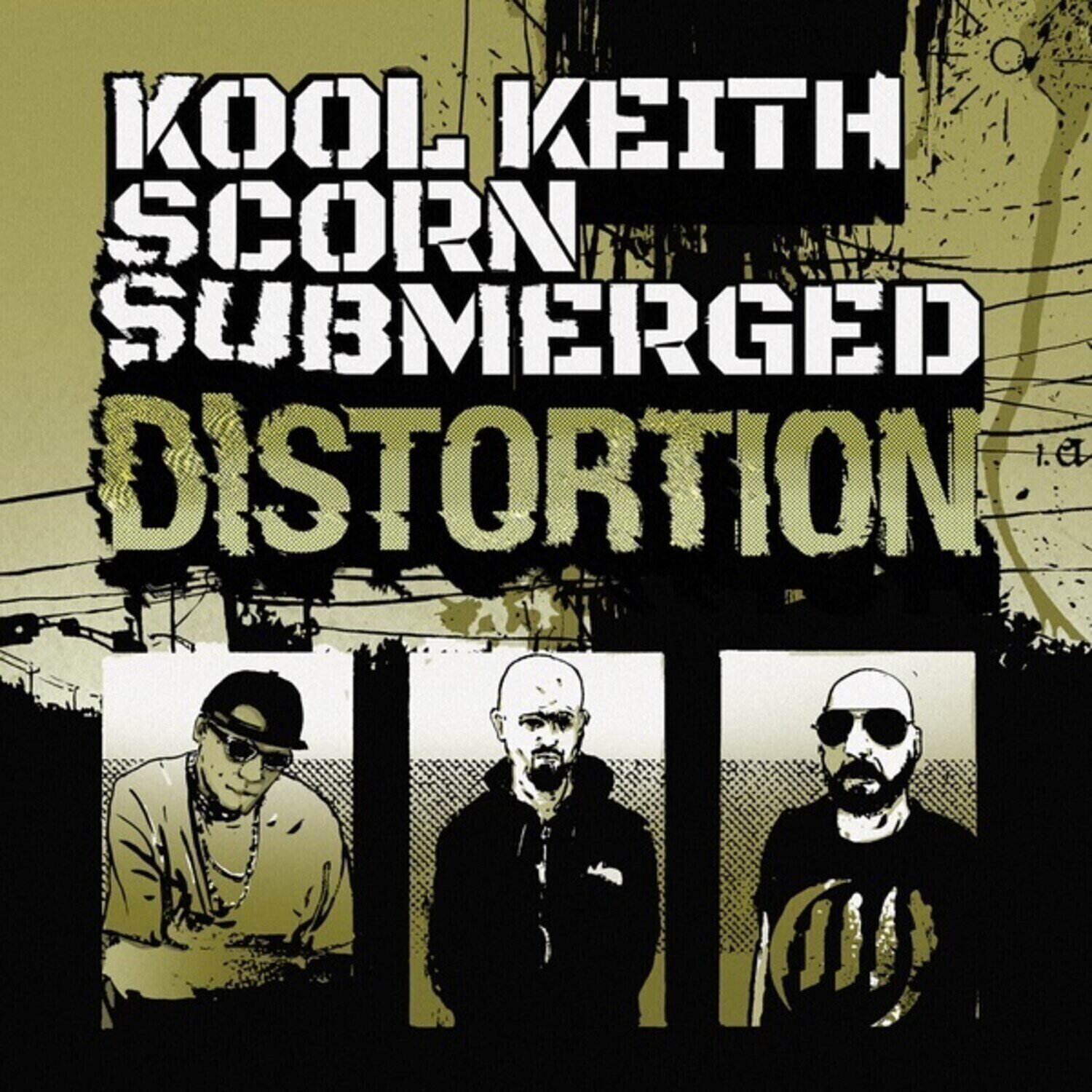Schallplatte Kool Keith & Scorn & Submerged - Distortion (LP)