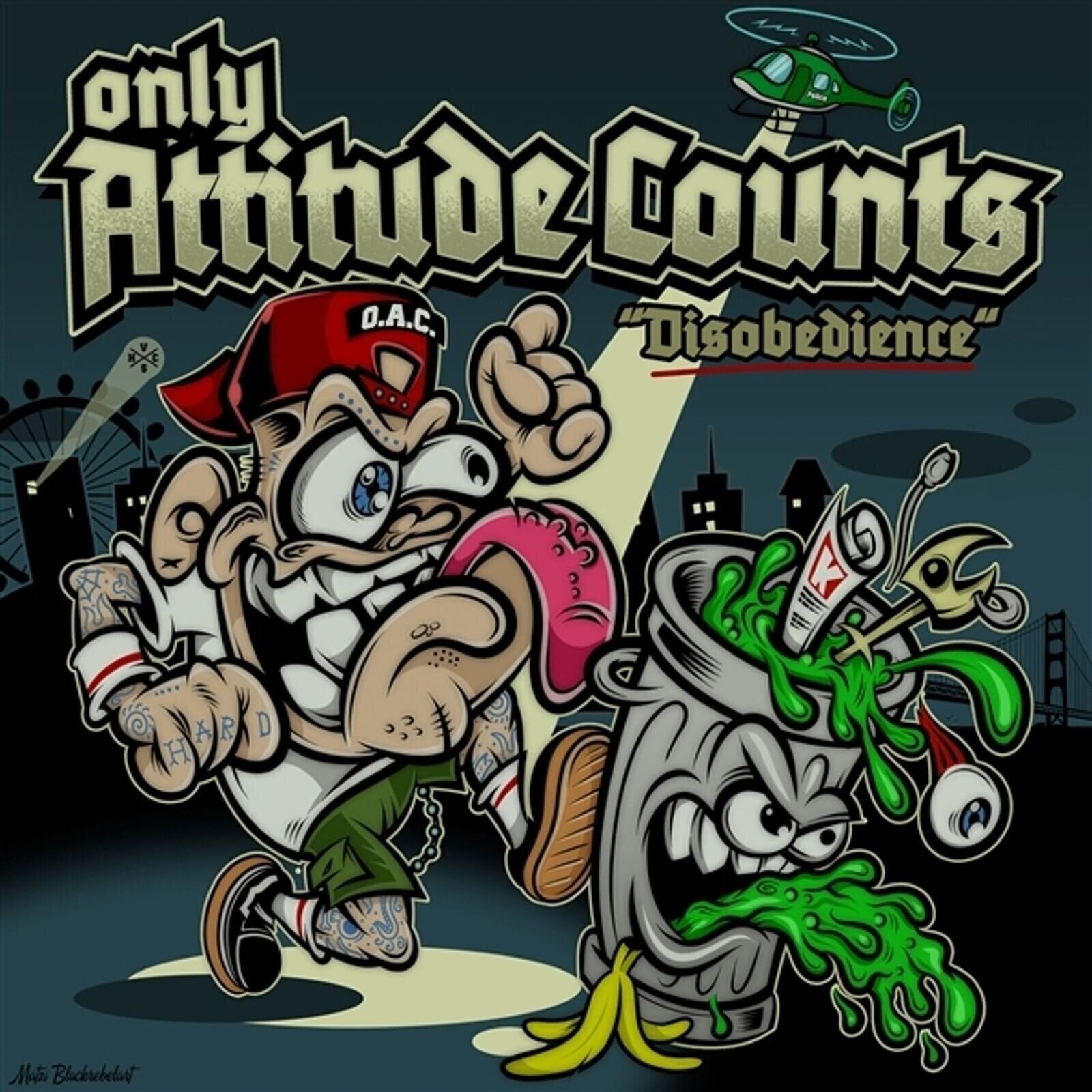 Disque vinyle Only Attitude Counts - Disobedience (LP)