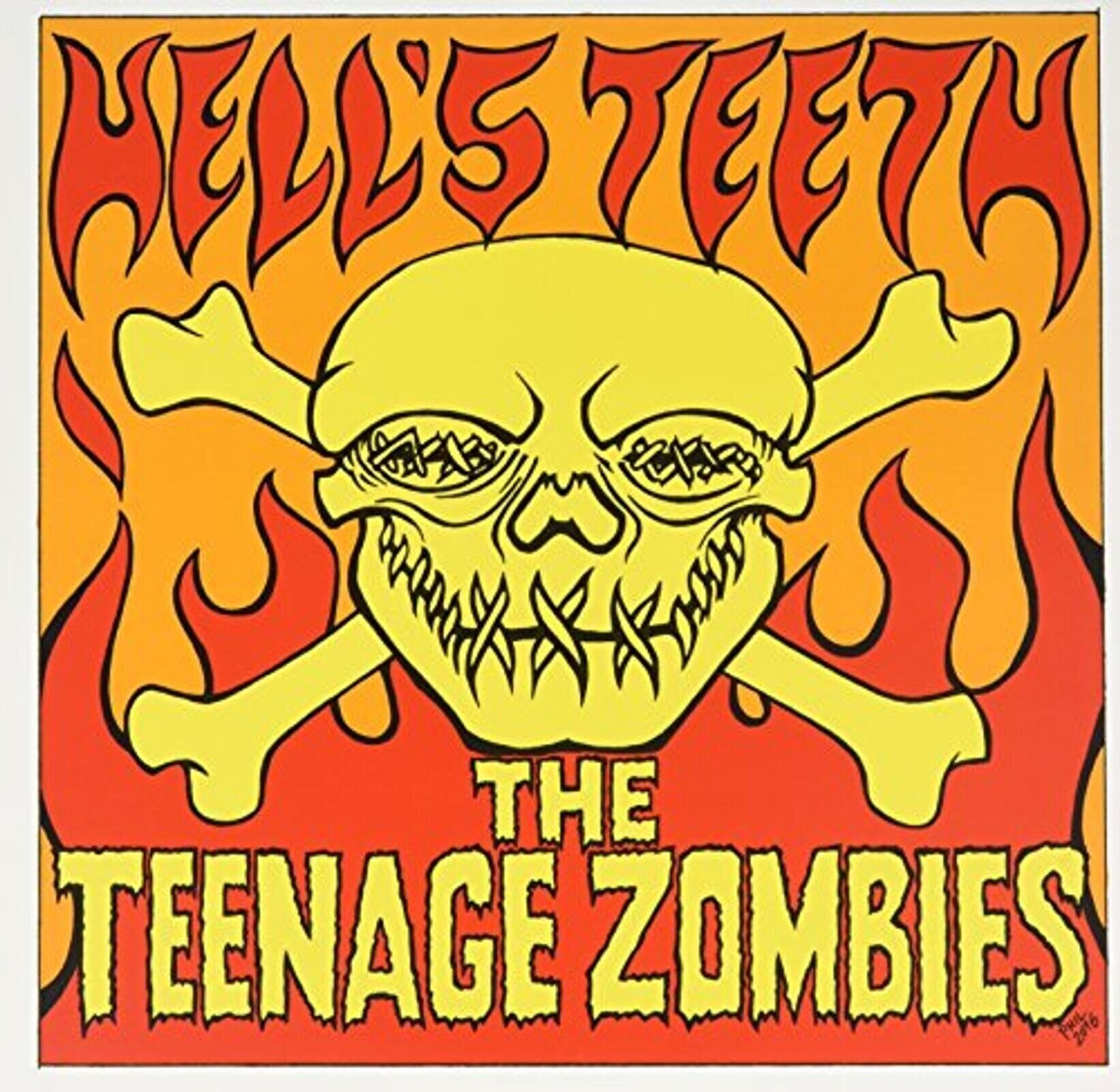 Vinylplade The Teenage Zombies - Hell's Teeth (Limited Edition) (Coloured) (LP)