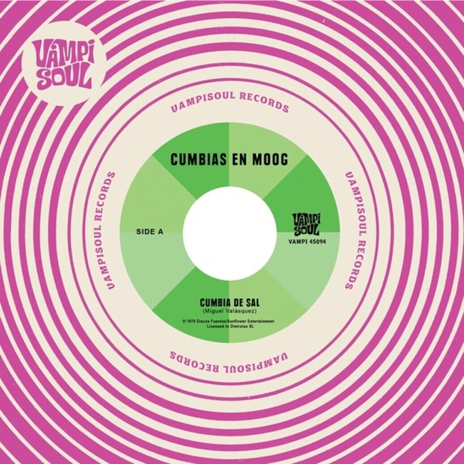 LP Cumbias En Moog - Cumbia De Sal / Cumbia Sobre El Mar (Reissue) (7")