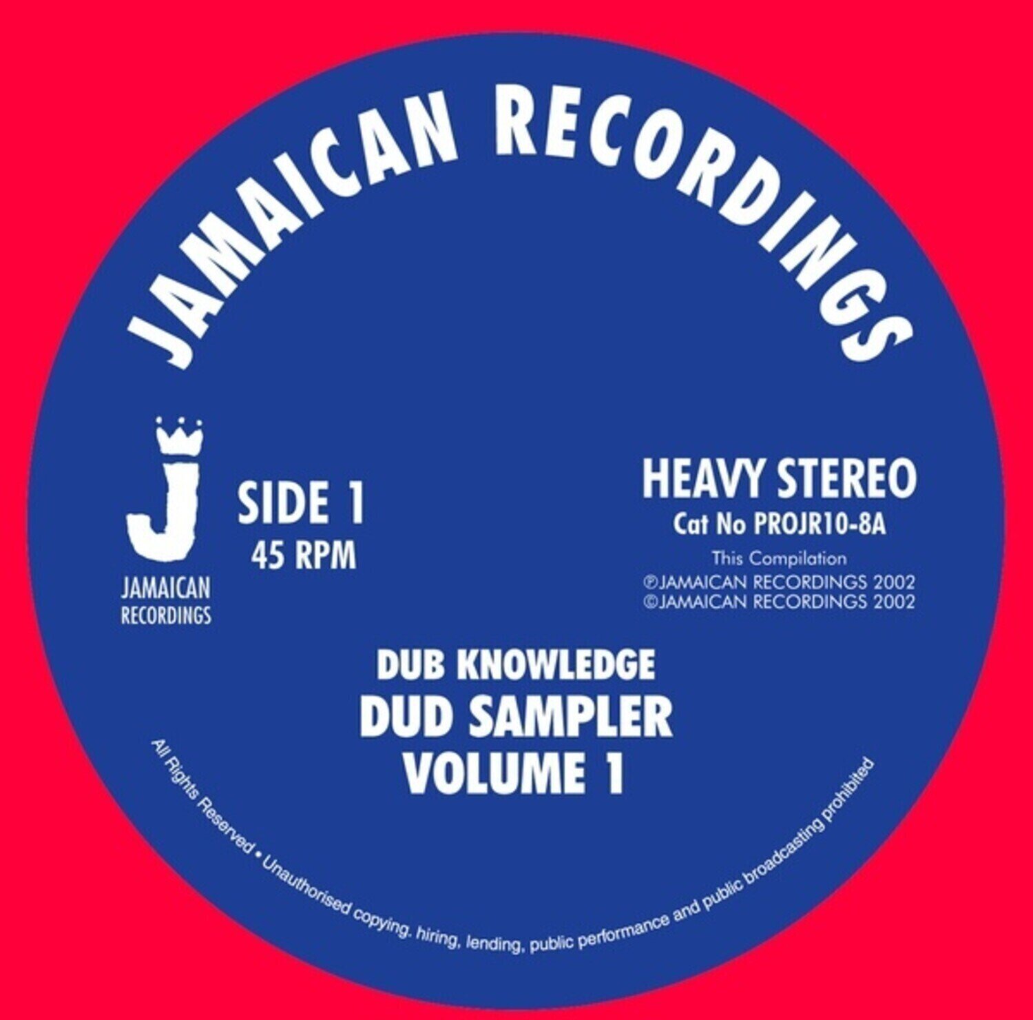 Vinyl Record Leroy Smart & Cornell Campbell - Dub Sampler Vol 1 (10") (LP)