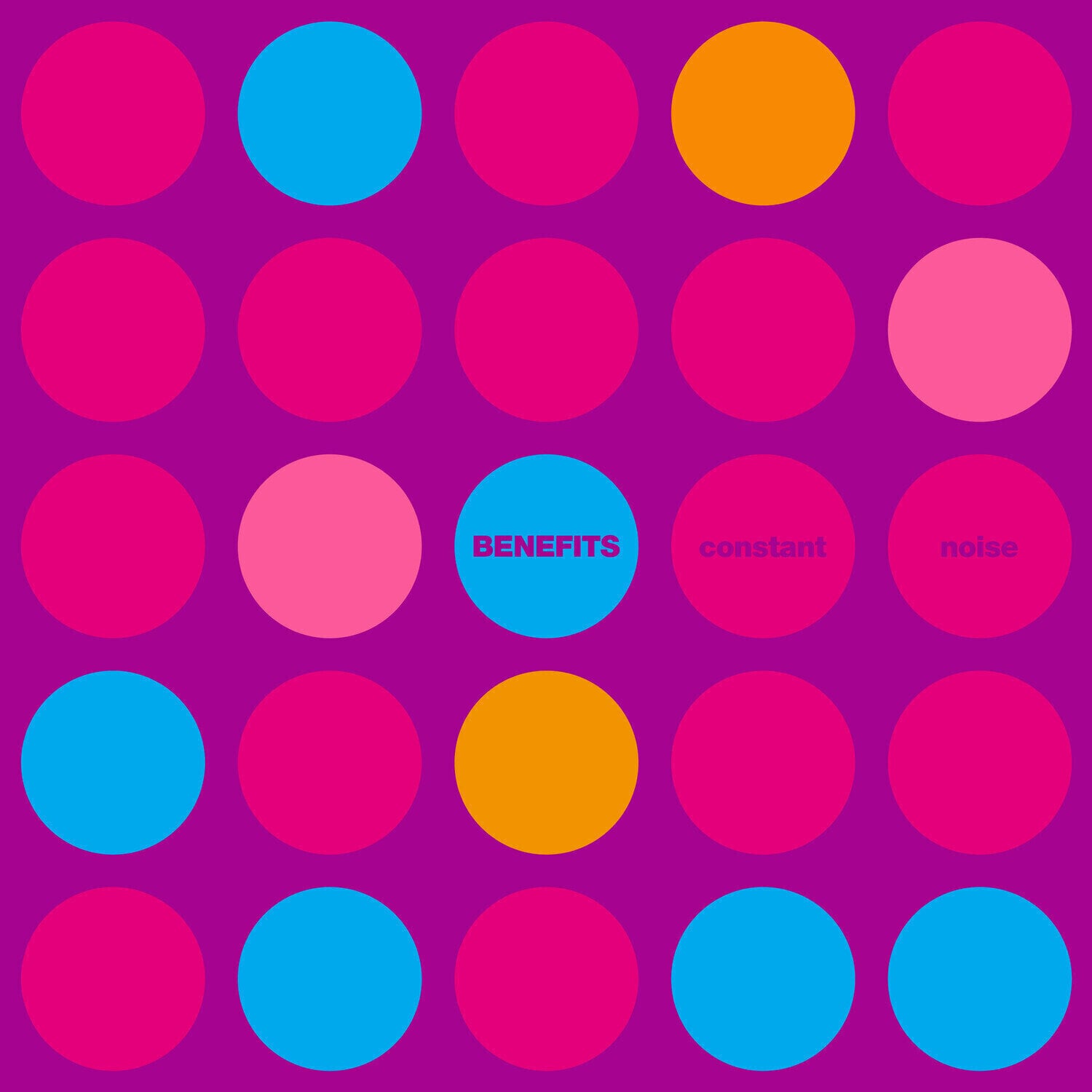 LP plošča Benefits - Constant Noise (Orange Coloured) (LP)