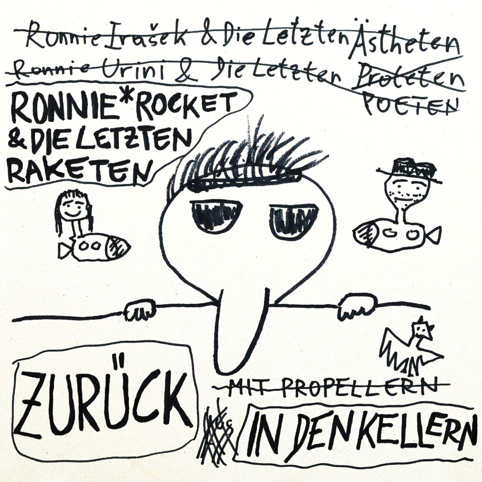 Disque vinyle Ronnie Rocket & Die Letzten Raketen - Zurück In Den Kellern (Limited Edition) (LP)